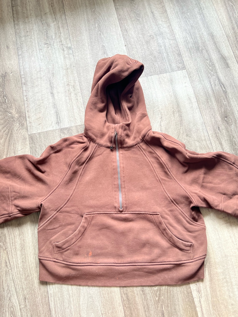 Lululemon Scuba Oversized Half Zip Womens Hoodie